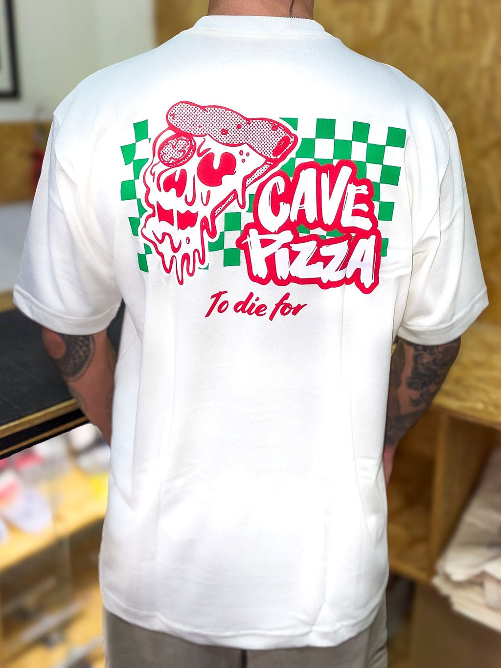 CAMISETA CAVEPOOL CAVE PIZZA